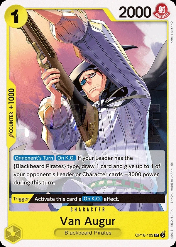 Van Augur (OP16-103) One Piece card