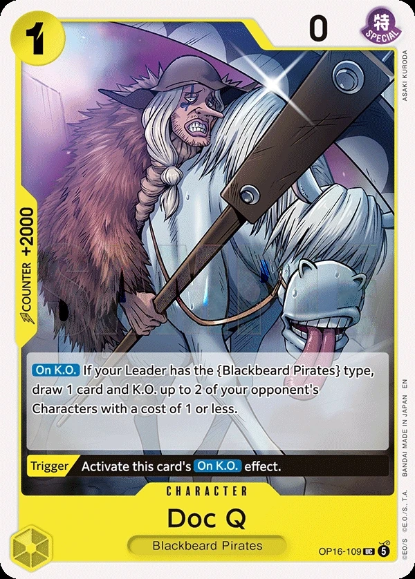 Doc Q (OP16-109) One Piece card