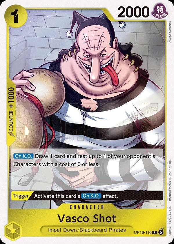 Vasco Shot (OP16-110) One Piece card