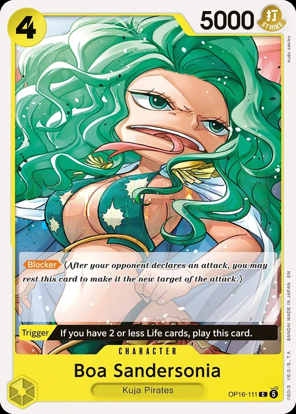 Boa Sandersonia (OP16-111) One Piece card