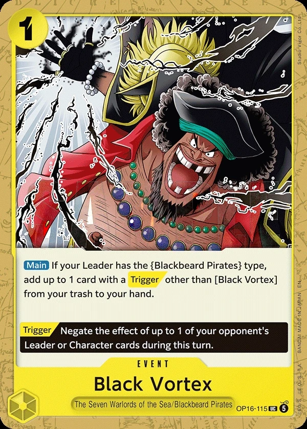 Black Vortex (OP16-115) One Piece card