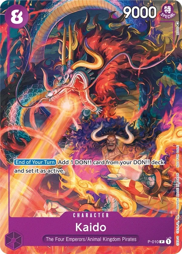 Kaido (P-010) One Piece card