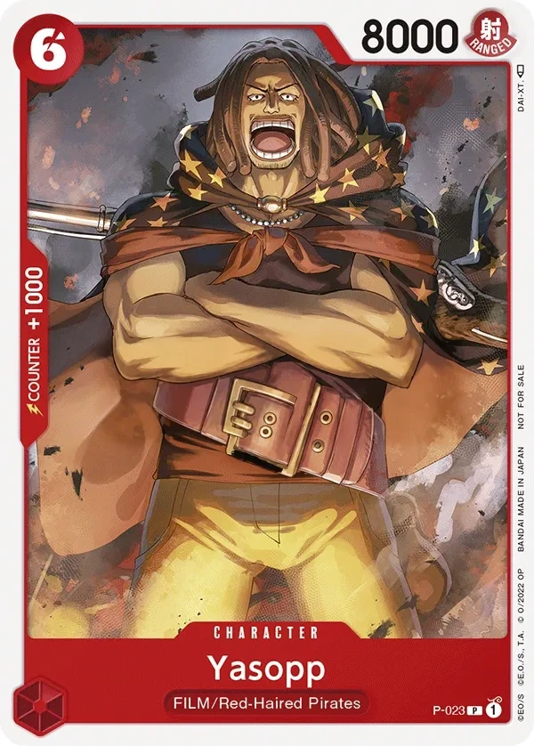 Yasopp (P-023) One Piece card
