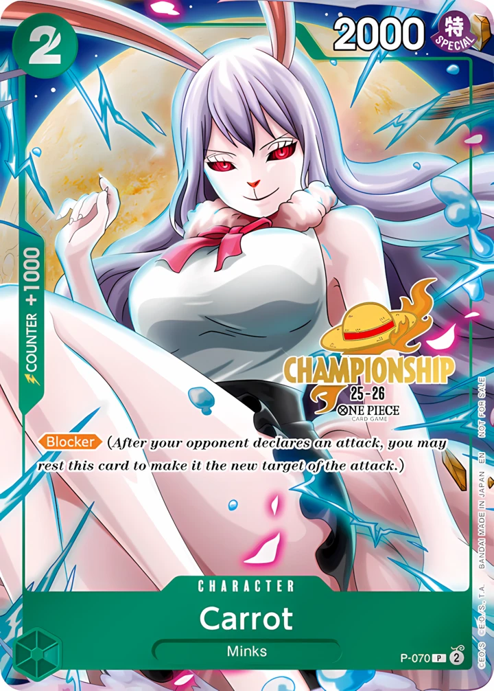 Carrot (P-070_p1) Alt Art One Piece card
