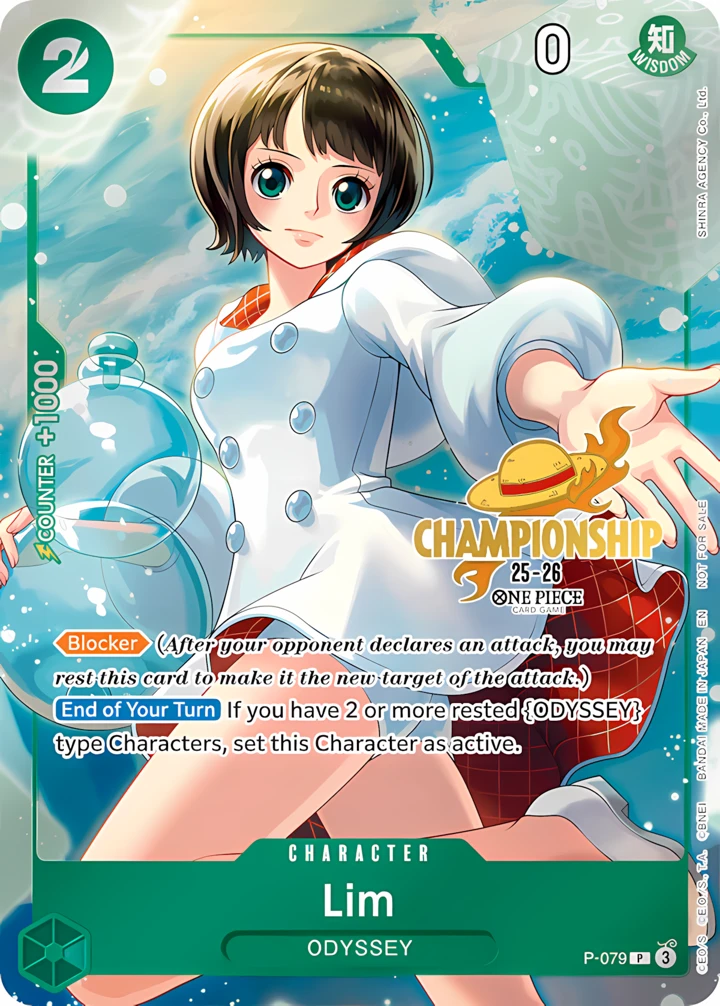Lim (P-079_p1) Alt Art One Piece card