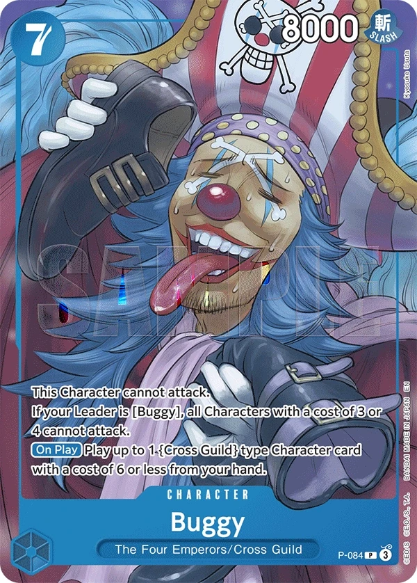Buggy (P-084) One Piece card