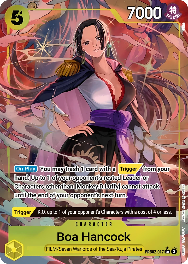 Boa Hancock (PRB02-017_p1) Alt Art One Piece card