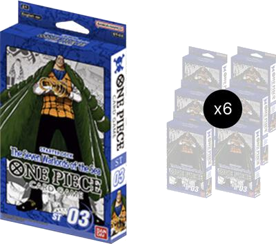Starter Deck 3: The Seven Warlords of The Sea Display