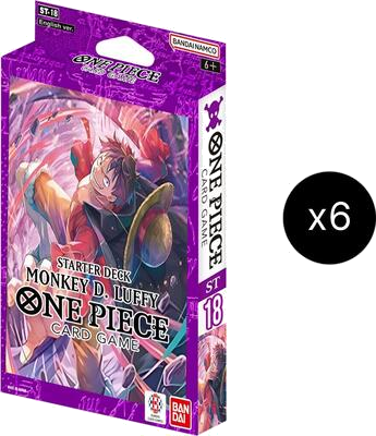 Starter Deck 18: PURPLE Monkey.D.Luffy Display