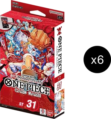 Starter Deck 31: RED Monkey.D.Luffy Display