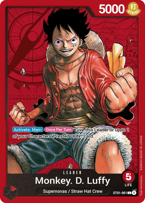 Monkey.D.Luffy (ST01-001) One Piece card