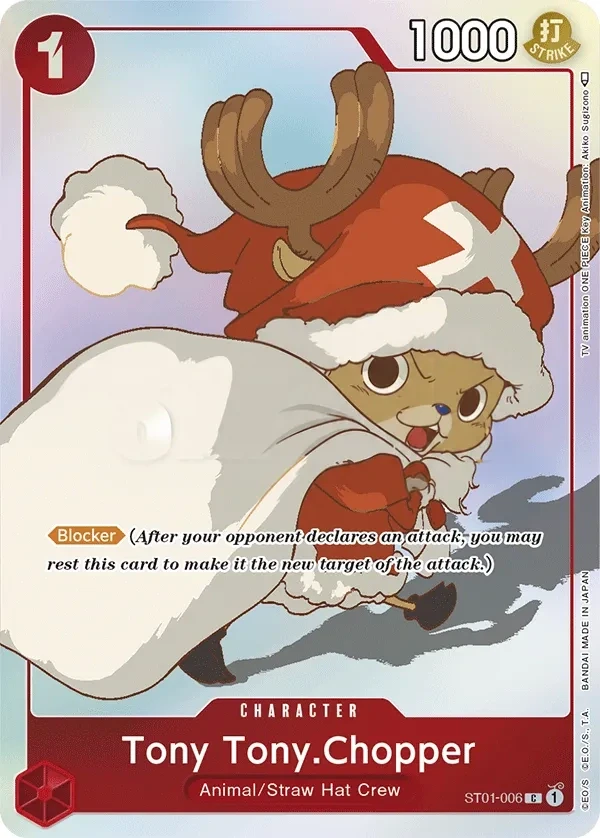 Tony Tony.Chopper (ST01-006_p3) Alt Art One Piece card