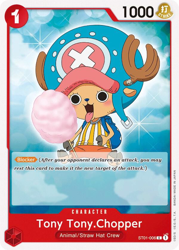 Tony Tony.Chopper (ST01-006_p6) Alt Art One Piece card
