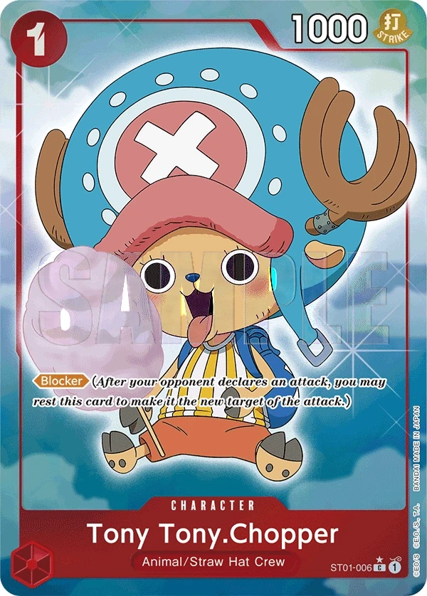 Tony Tony.Chopper (ST01-006_p7) Alt Art One Piece card