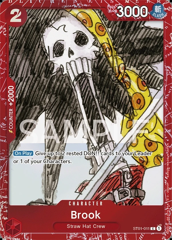 Brook (ST01-011_p1) Alt Art One Piece card