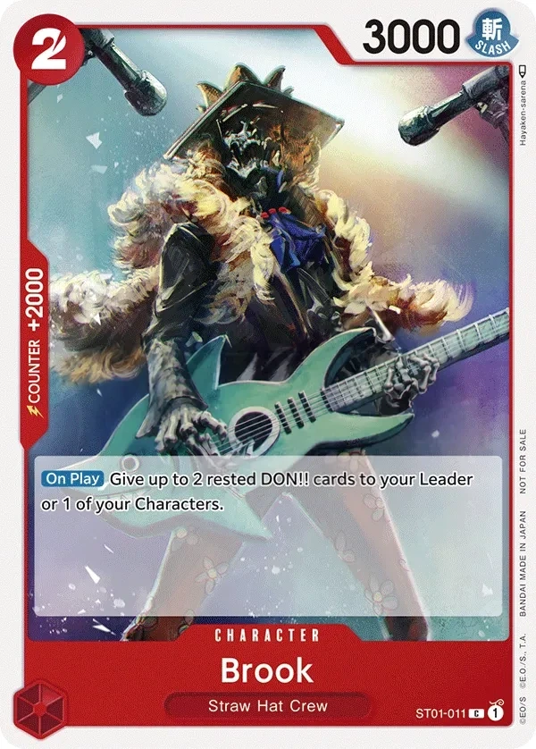 Brook (ST01-011_p2) Alt Art One Piece card