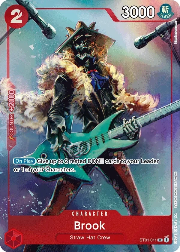 Brook (ST01-011_p5) Alt Art One Piece card