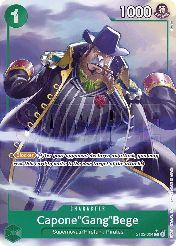Capone"Gang"Bege (ST02-004_p4) Alt Art One Piece card