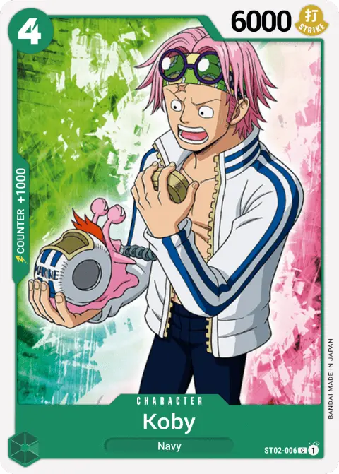 Koby (ST02-006) One Piece Card Game card
