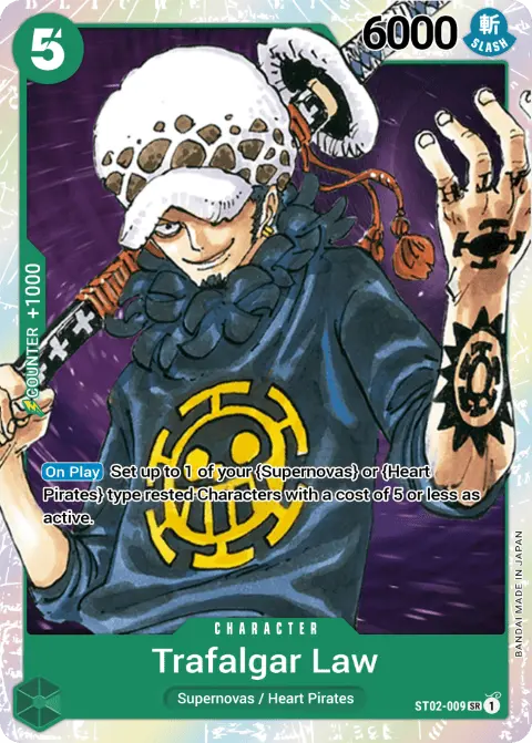 Trafalgar Law (ST02-009) One Piece card