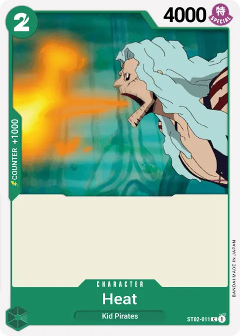 Heat (ST02-011) One Piece card