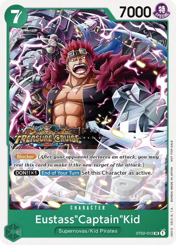 Eustass"Captain"Kid (ST02-013_p1) Alt Art One Piece card