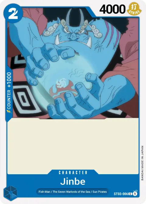 Jinbe (ST03-006) One Piece card