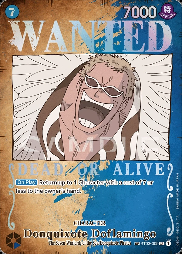 Donquixote Doflamingo (ST03-009_p1) SP One Piece card