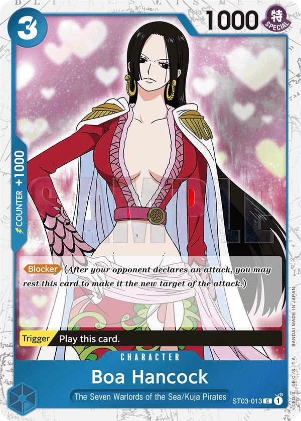 Boa Hancock (ST03-013_p2) Alt Art One Piece card