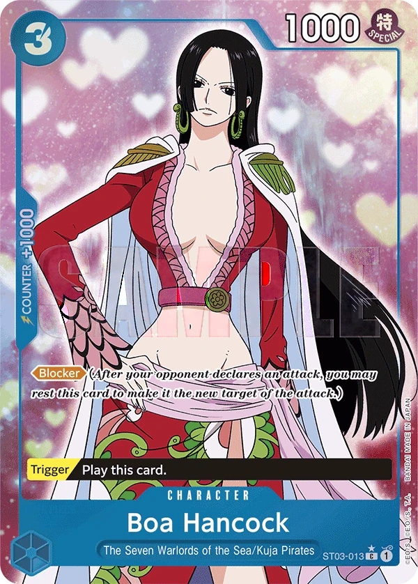 Boa Hancock (ST03-013_p3) Alt Art One Piece card