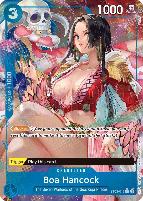Boa Hancock (ST03-013_p4) Alt Art One Piece card