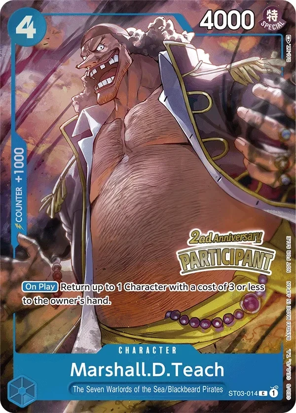 Marshall.D.Teach (ST03-014_p1) Alt Art One Piece card