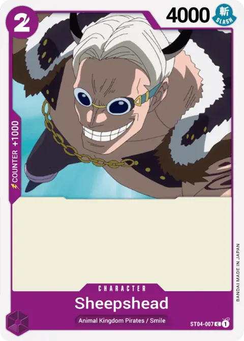 Sheepshead (ST04-007) One Piece card
