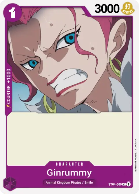 Ginrummy (ST04-009) One Piece card