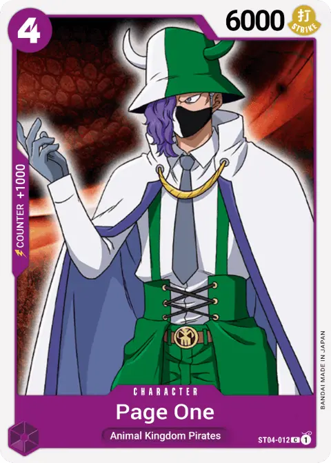 Page One (ST04-012) One Piece card
