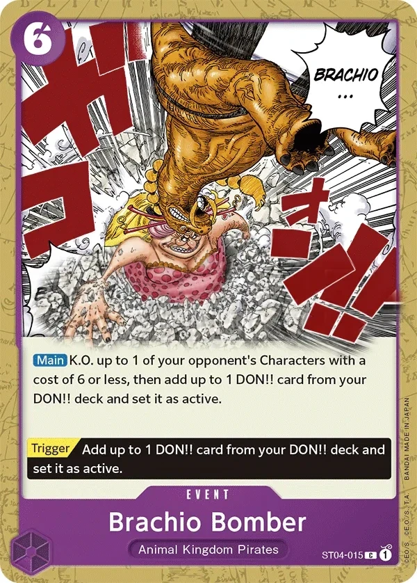 Brachio Bomber (ST04-015) One Piece card