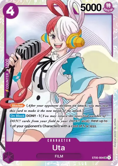 Uta (ST05-004) One Piece card