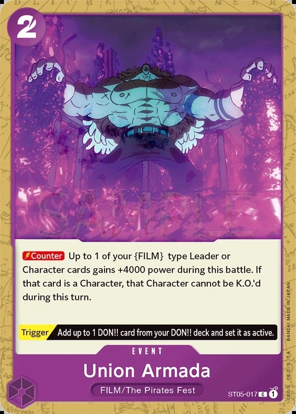 Union Armada (ST05-017) One Piece card
