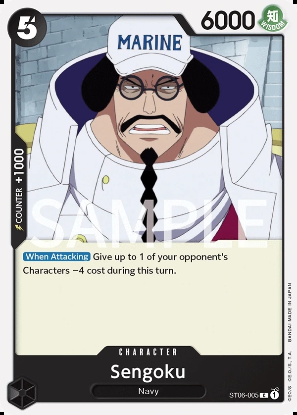 Sengoku (ST06-005) One Piece Card Game card