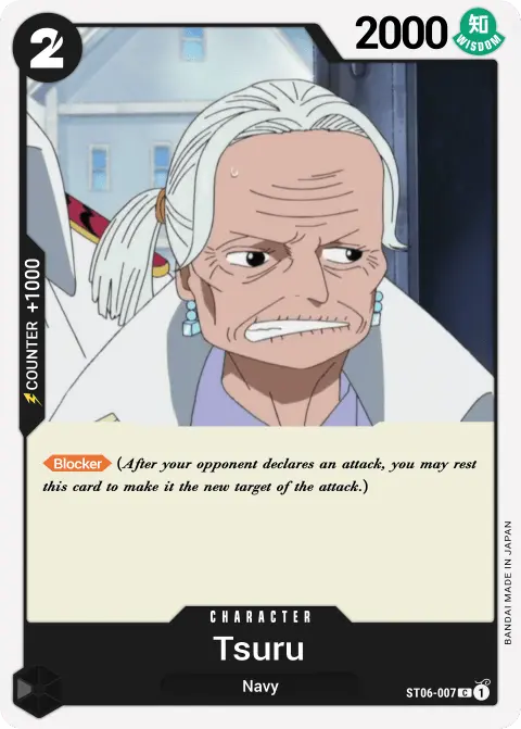 Tsuru (ST06-007) One Piece card