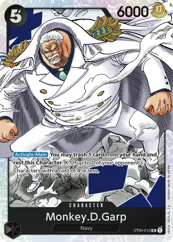 Monkey.D.Garp (ST06-012) One Piece card