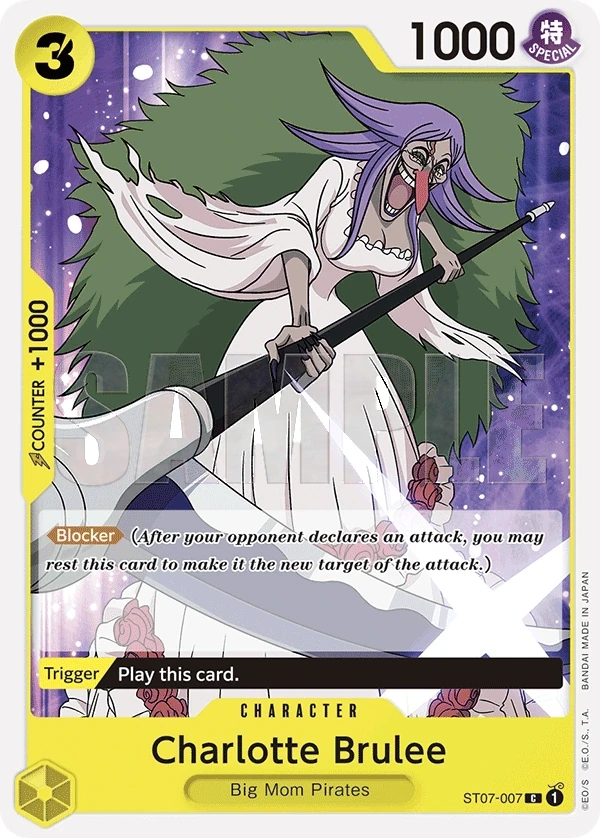 Charlotte Brulee (ST07-007_r1) Reprint One Piece card