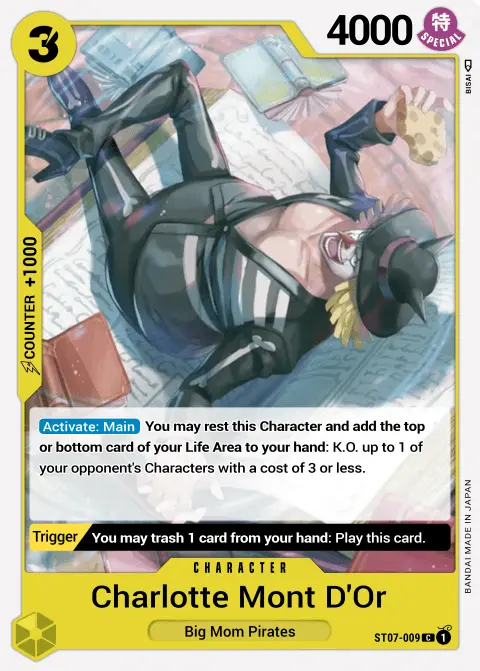 Charlotte Mont-d'or (ST07-009) One Piece card