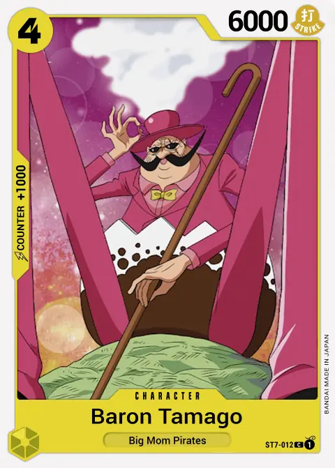 Baron Tamago (ST07-012) One Piece card