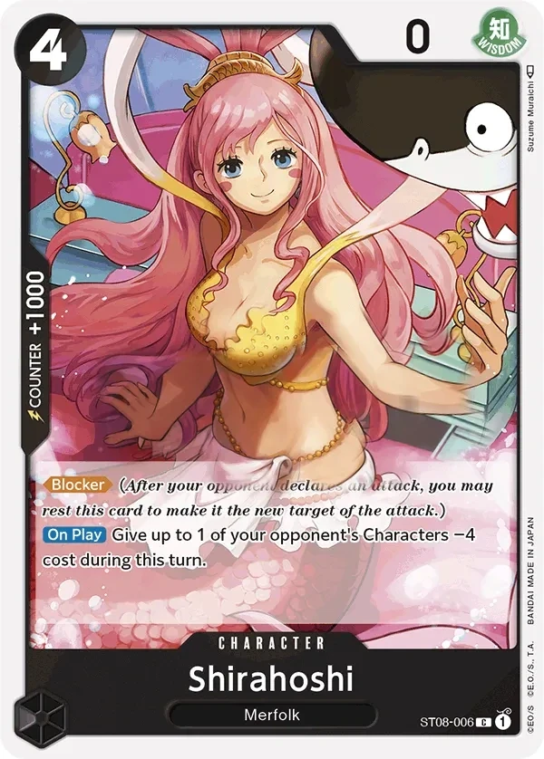 Shirahoshi (ST08-006) One Piece card