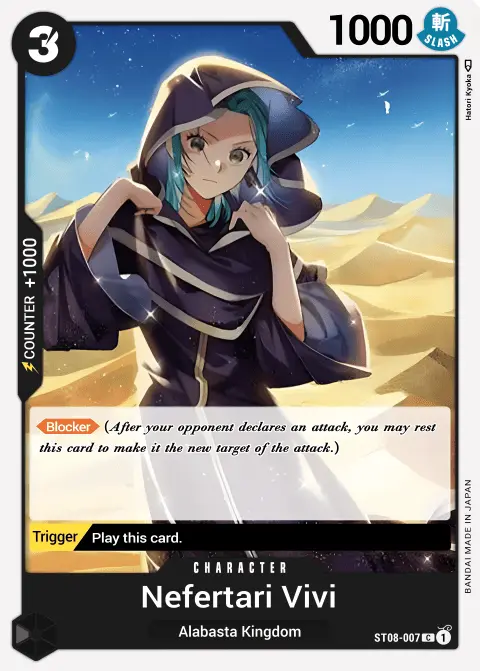 Nefeltari Vivi (ST08-007) One Piece card