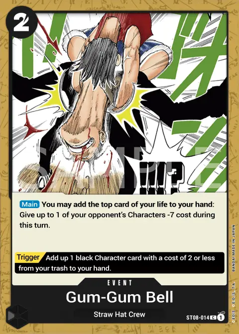 Gum-Gum Bell (ST08-014) One Piece card