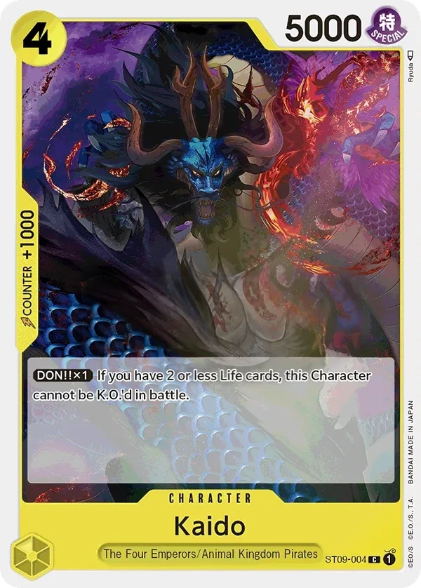 Kaido (ST09-004) One Piece card