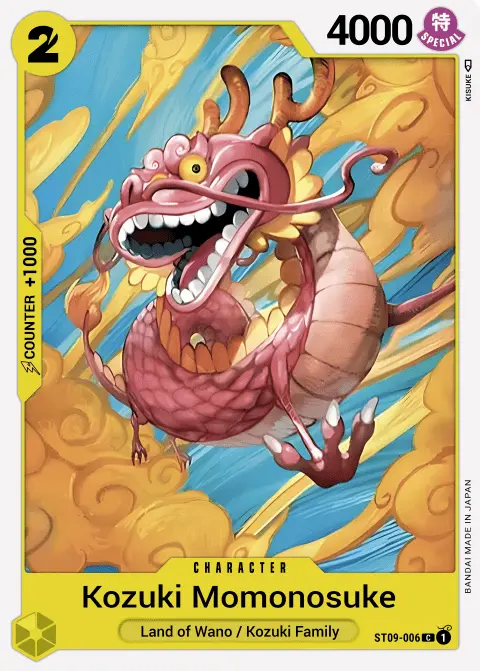 Kouzuki Momonosuke (ST09-006) One Piece card
