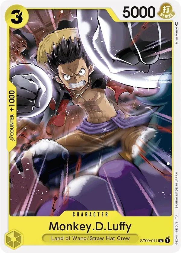 Monkey.D.Luffy (ST09-011) One Piece card